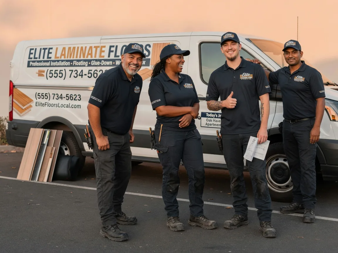 Laminate flooring installation company in Mirando City, TX